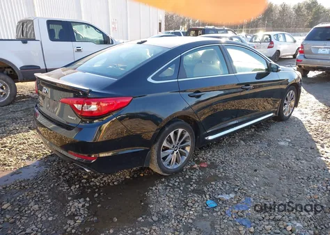 2016 Hyundai Sonata Sport from USA, damaged, VIN 5NPE34AF3GH367480